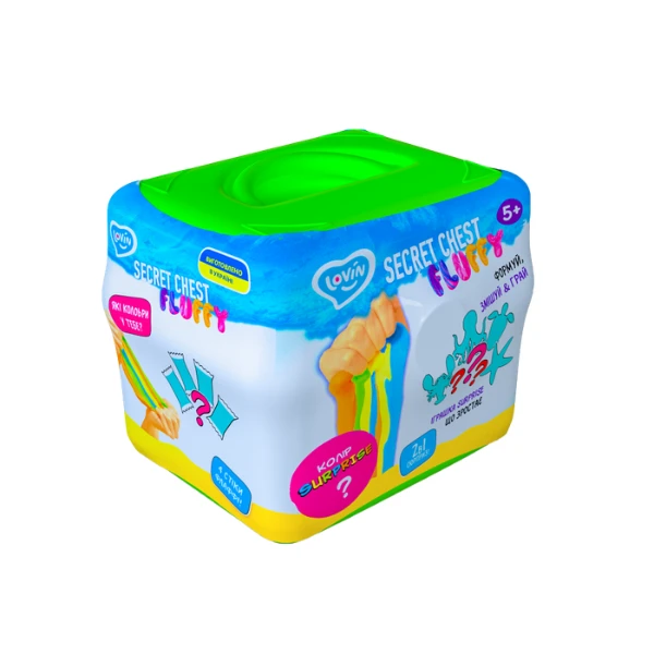 Jucăria antistres "cutie secret", slime aerat set cu surpriză, în ass. 6