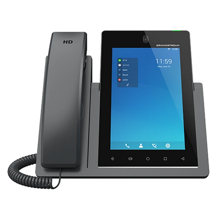 Ip видеотелефон grandstream gxv3470, чёрный 10