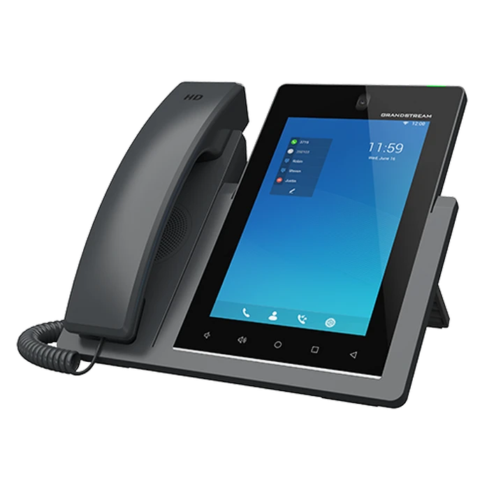 Telefon video ip grandstream gxv3470, negru 9
