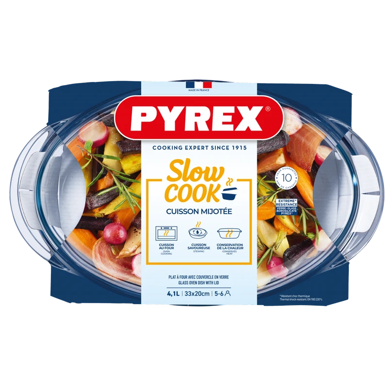 Tava de copt pyrex 459a000, transparent 3
