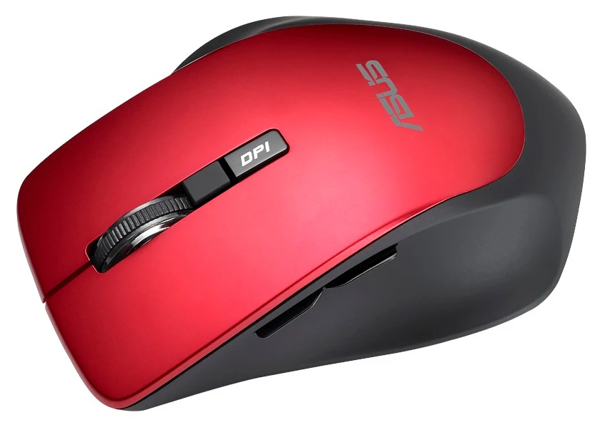 Беcпроводная мышь asus wt425, красный 5