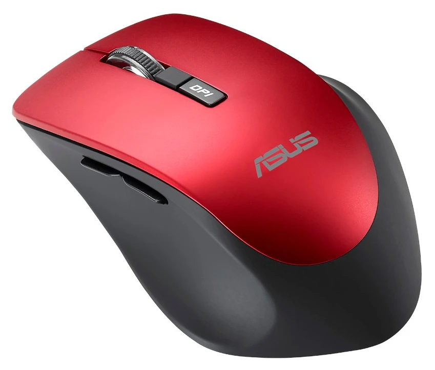 Беcпроводная мышь asus wt425, красный 4
