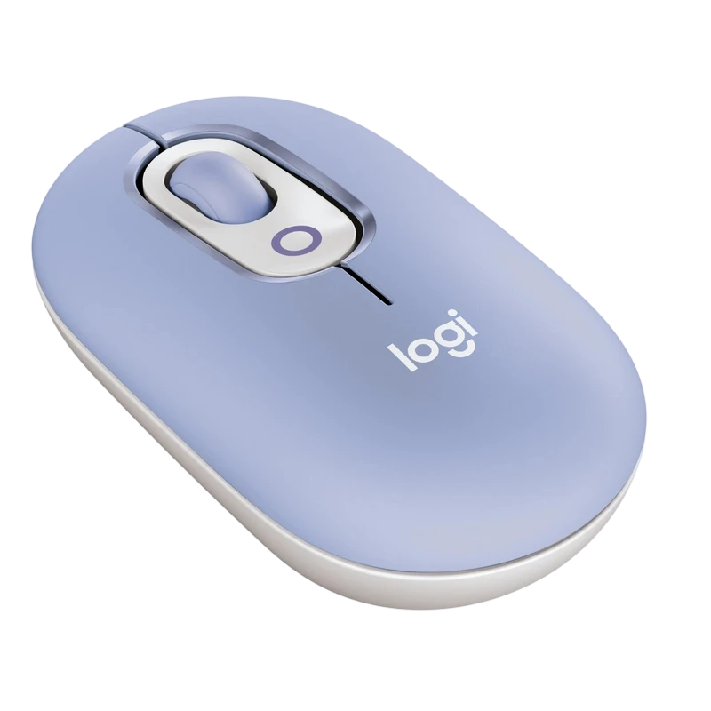 Mouse wireless logitech pop, liliac 2