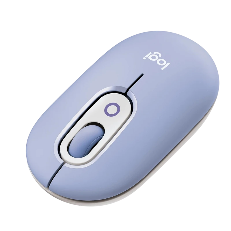 Mouse wireless logitech pop, liliac 5