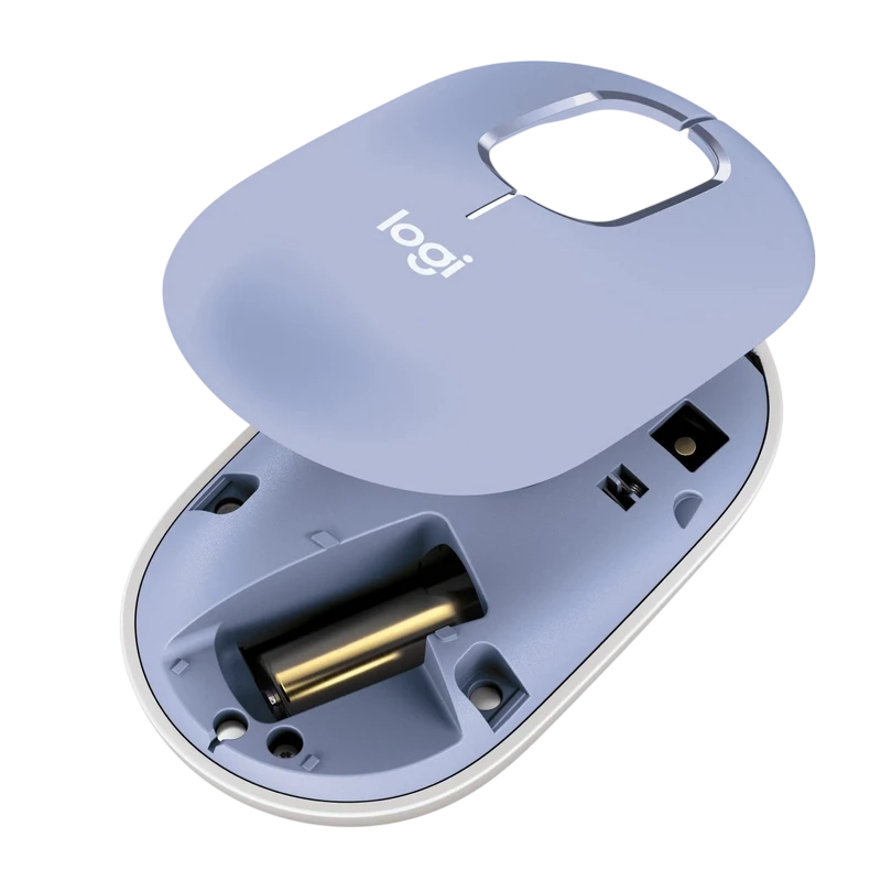 Mouse wireless logitech pop, liliac 10