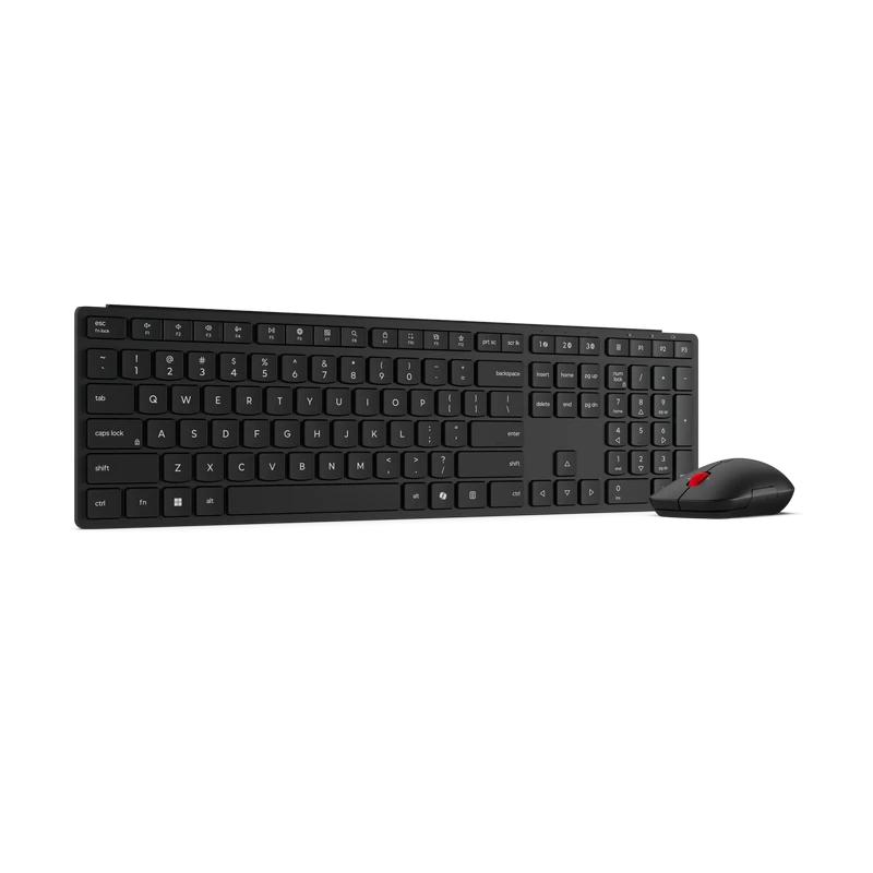 Set tastatură + mouse lenovo 4x31s04838, fără fir, negru 2