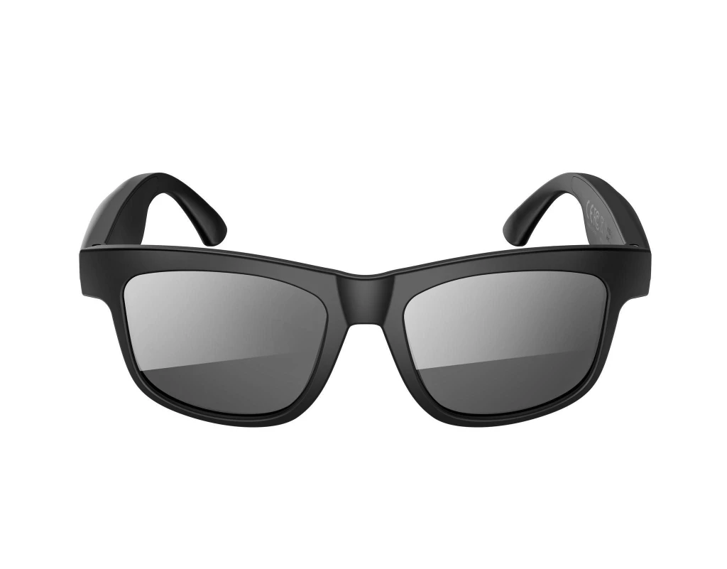 Ochelari audio inteligenți xo e14 cu lentile de protecție uv (cu o pereche de tuburi sonore din silicon) negri 3