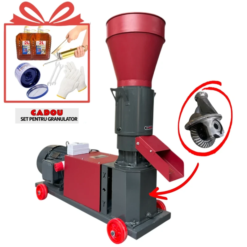 Гранулятор кормов demetra dm-200rm (двигатель в комплекте) 2