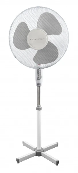 Cooling fan esperanza hurricane ehf001we white/gray, 40cm, 50w, speed levels 3, cable length: 1,5m 3