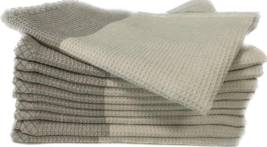 Prosop gofrat bucatarie singapore 40x70 cm, 280g/m2, simply taupe 2