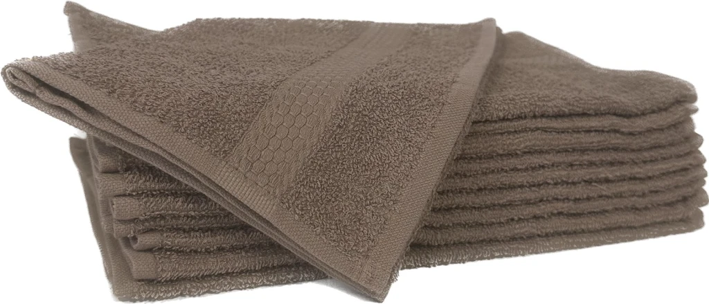 Prosop flausat 30x50 cm, 380g/m2 taupe 2