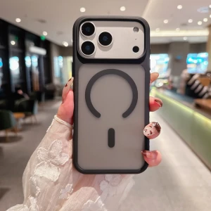 2.0mm double-hole husă magsafe skin feeling iphone 17 air negru husa