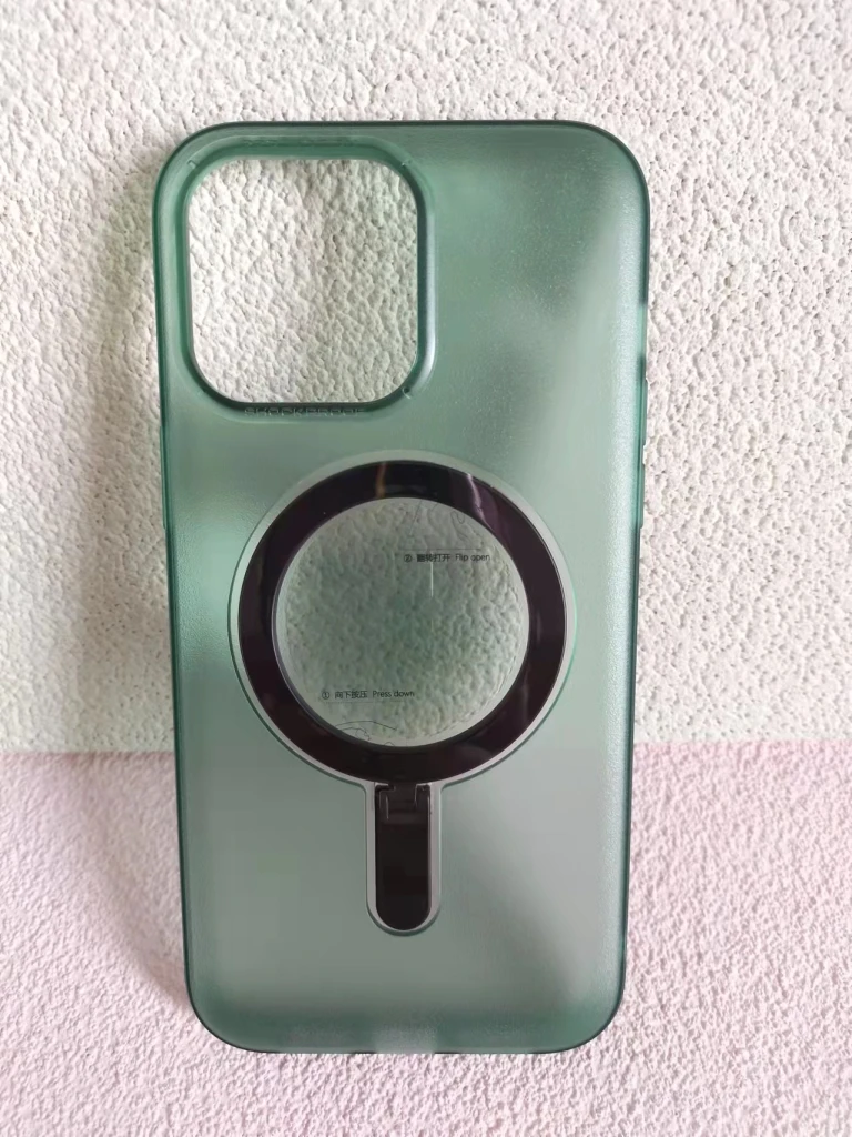 2.0mm holder husă ip cu magsafe 14 pro max verde husa 2