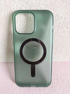 2.0mm holder husă cu magsafe iphone 13 pro verde husa