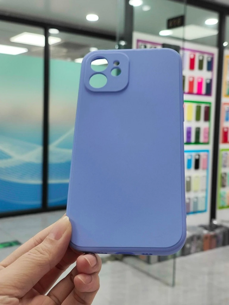 2.0mm tpu + husă cu microfibră iphone 12 pro - negru husa 2
