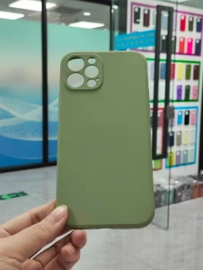 2.0mm tpu + husă cu microfibră iphone 12 pro - negru husa Thumbnail 3