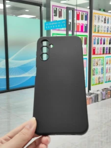 2.0mm tpu + husă cu microfibră samsung galaxy a36 albastru husa