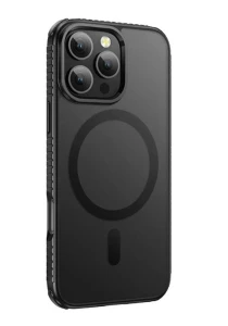Hoco armour magnetic anti-shock защитный чехол iphone 16 черный чехол