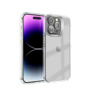 Hoco crystal diamond ultra-transparent husă de protecție pentru iphone 14 plus transparent husa Thumbnail 2