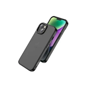 Hoco golden shield frosted защитный чехол для iphone 14 черный чехол