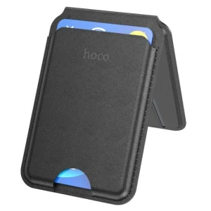 Hoco gt3 idol multifunctional magnetic card holder черный чехол Thumbnail 2