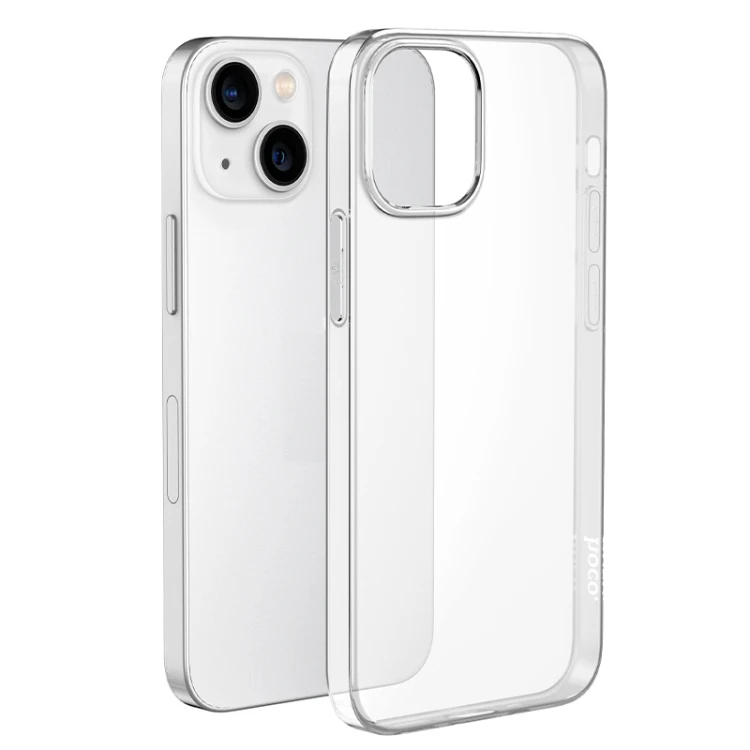 Hoco light серия tpu чехол для iphone 16 pro прозрачный чехол 2