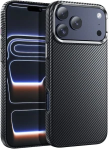 Hoco magnetic защитный чехол iphone 17 pro(as13) черный чехол