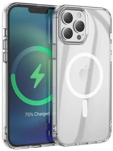 Hoco magnetic серия airbag anti-fall защитный shell для iphone 13 pro прозрачный чехол