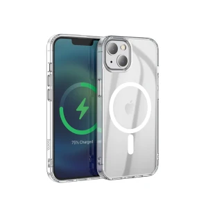 Hoco magnetic серия airbag anti-fall защитный shell для iphone 16 pro max прозрачный чехол