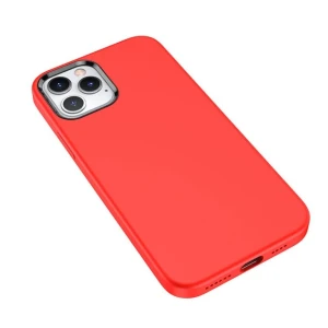 Hoco pure серия защитный чехол для iphone 14 pro max красный чехол