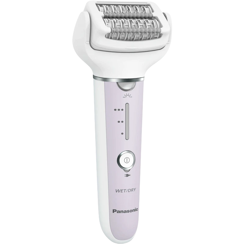 Эпилятор panasonic es-ey30-v520, белый | фиолетовый 2