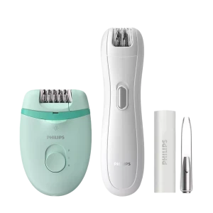 Эпилятор philips brp529/00, белый/зелёный