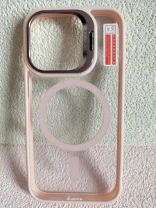 Holder чехол magsafe iphone 16 pro розовый sand чехол