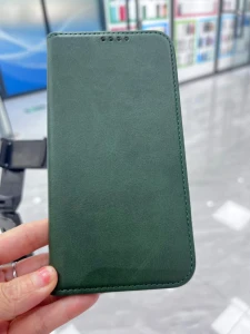 Husă din piele oppo a80 negru husa Thumbnail 3