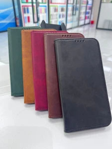 Husă din piele oppo a80 negru husa Thumbnail 2