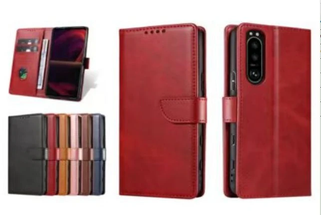Кожаный чехол с язычком oppo a60 коричневый чехол 2