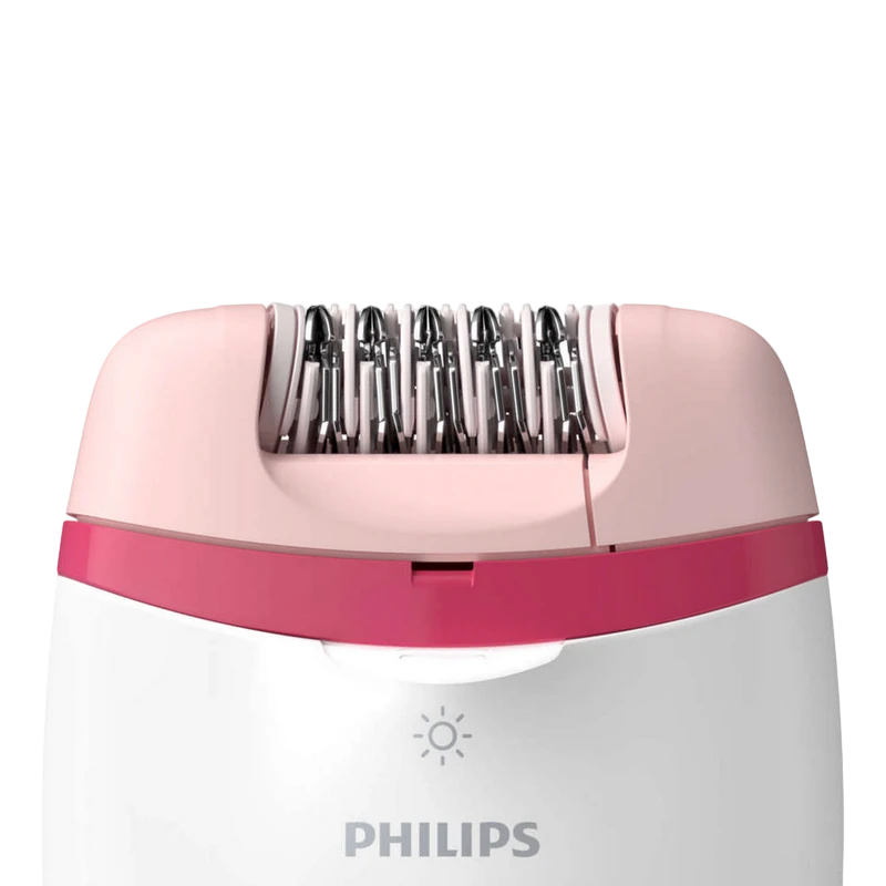Epilator philips bre255/00, alb/roz 9
