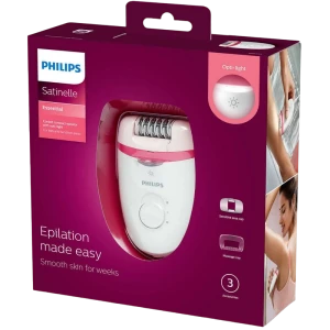 Epilator philips bre255/00, alb/roz Thumbnail 4