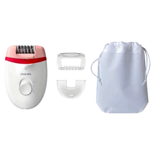 Эпилятор philips bre255/00, белый/розовый