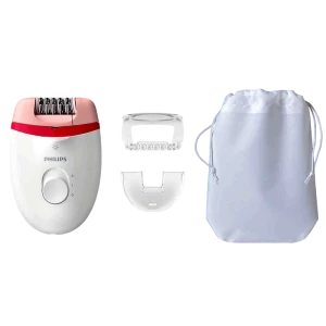 Эпилятор PHILIPS BRE255/00, Белый/Розовый