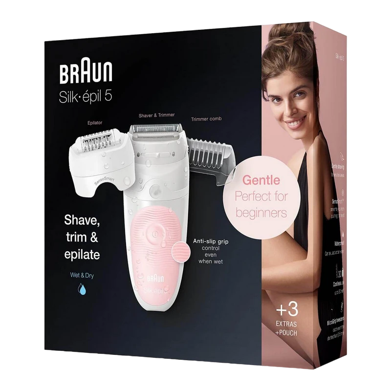 Epilator braun ses5620, alb/roz 4