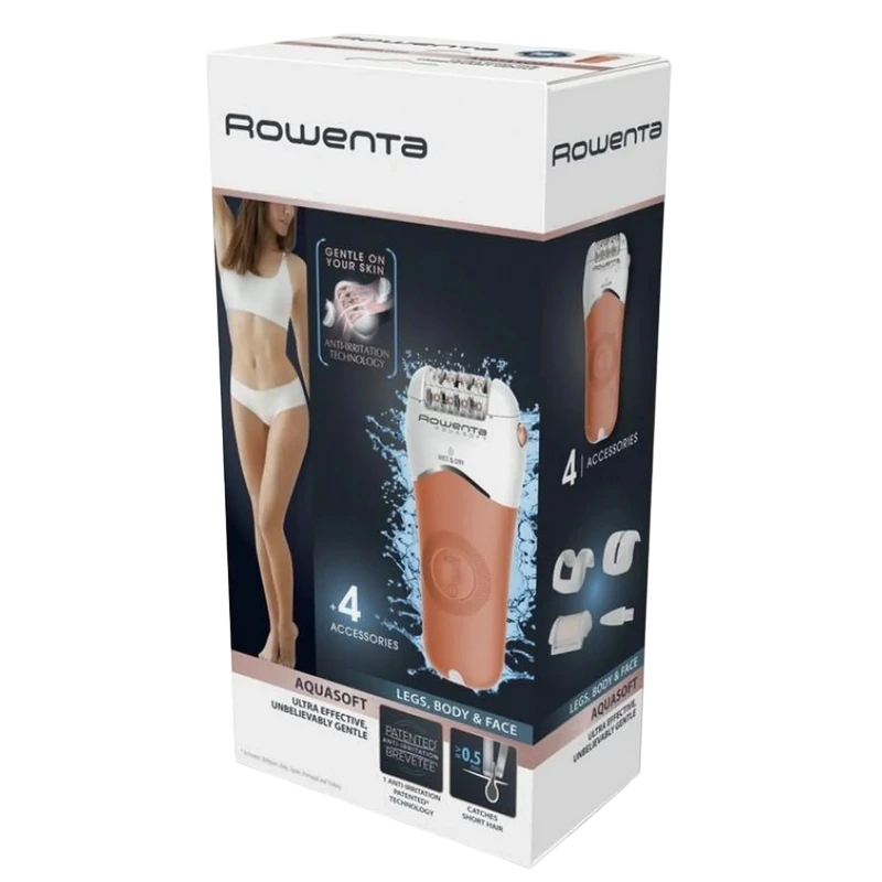 Epilator rowenta ep4920f0, alb/coral 3