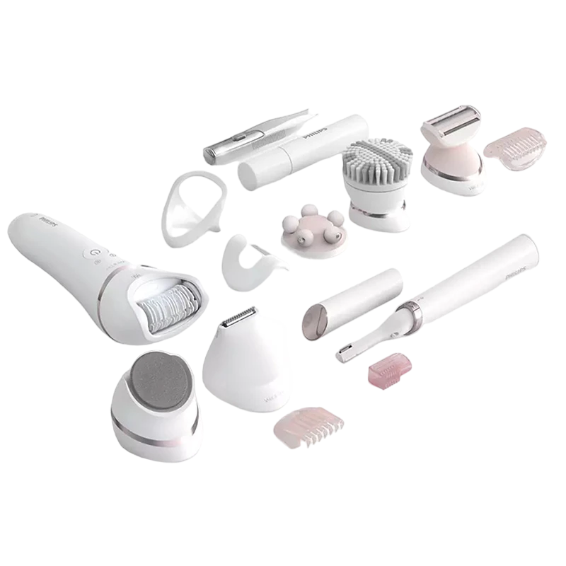 Epilator philips series 9000 bre740/90, alb 9