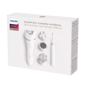 Epilator Philips Series 9000 BRE740/90, Alb