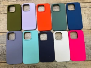 Husă din silicon cu magsafe iphone 16 negru husa Thumbnail 3