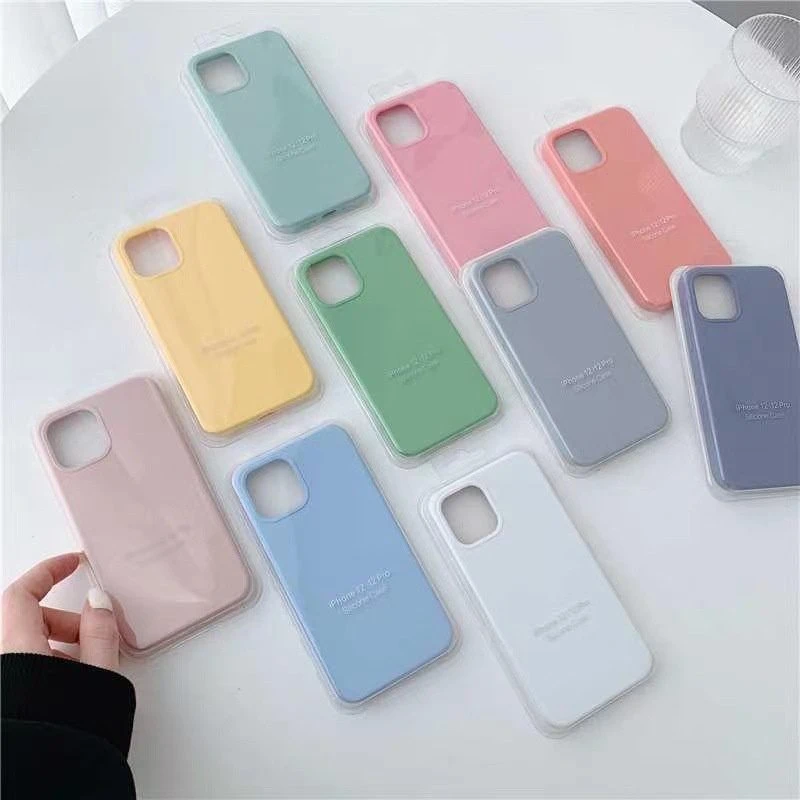 Husă din silicon cu microfibră iphone 15 pro max - roșu husa 3