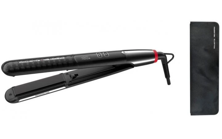 Placă de îndreptat părul rowenta karl lagerfeld k/pro stylist sf466lf0, negru 4