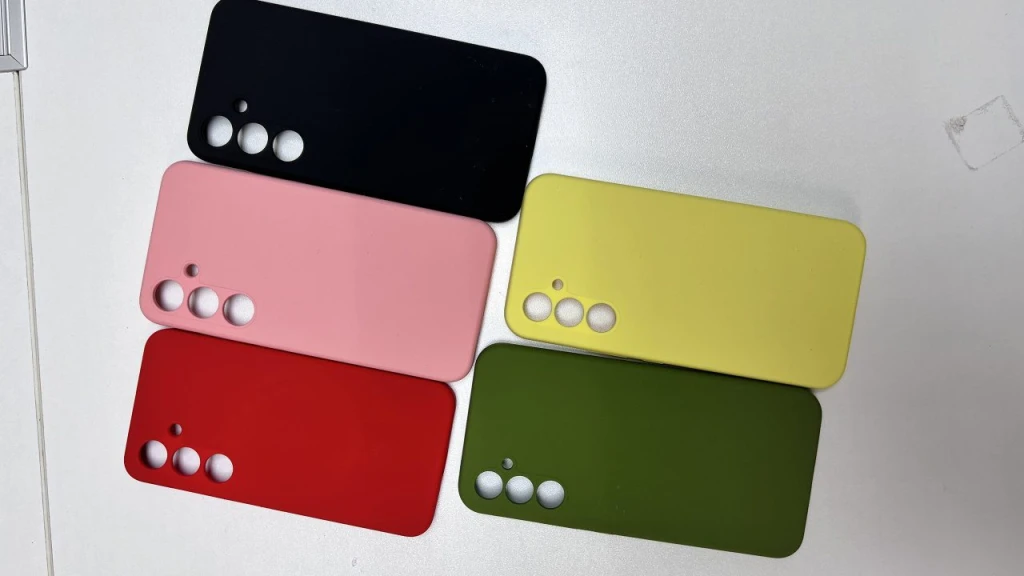 Husă din silicon cu microfibră oppo a79 verde deschis husa 2