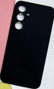 Husă din silicon cu microfibră samsung galaxy a56 midnight husa