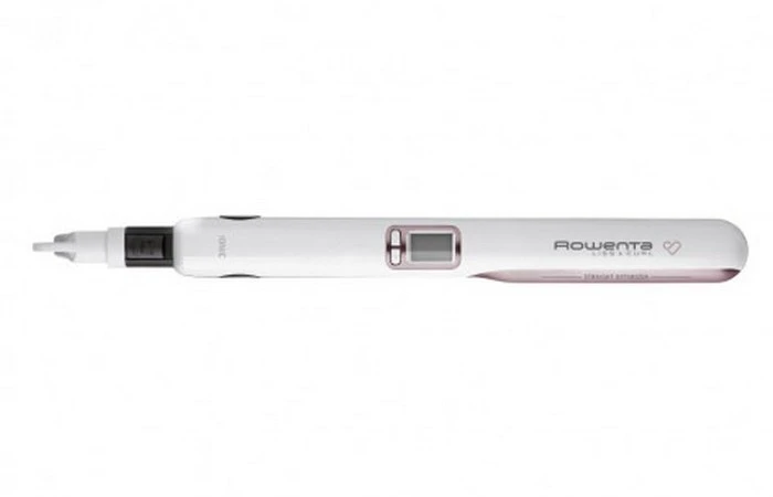 Placă de îndreptat părul rowenta premium care liss & curl sf7660f0, alb | roz 9